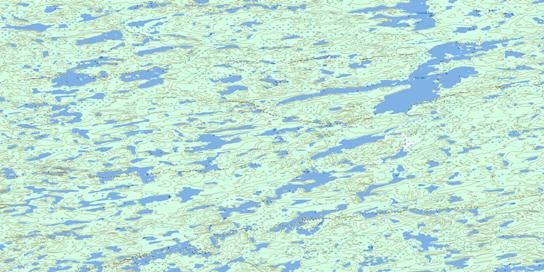 No Title Topo Map 075B12 at 1:50,000 scale - National Topographic System of Canada (NTS) - Toporama map