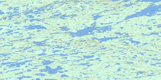 No Title Topographic map 075B15 at 1:50,000 Scale