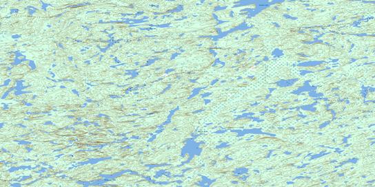 Rockpoint Lake Topo Map 075C08 at 1:50,000 scale - National Topographic System of Canada (NTS) - Toporama map