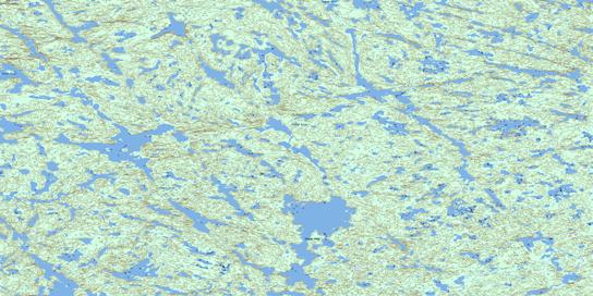 Conway Lake Topo Map 075E06 at 1:50,000 scale - National Topographic System of Canada (NTS) - Toporama map