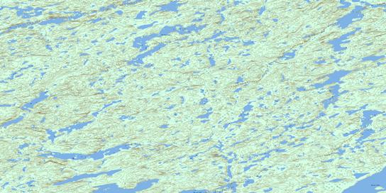 Boomer Lake Topo Map 075F08 at 1:50,000 scale - National Topographic System of Canada (NTS) - Toporama map