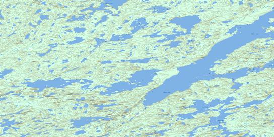 No Title Topo Map 075F09 at 1:50,000 scale - National Topographic System of Canada (NTS) - Toporama map