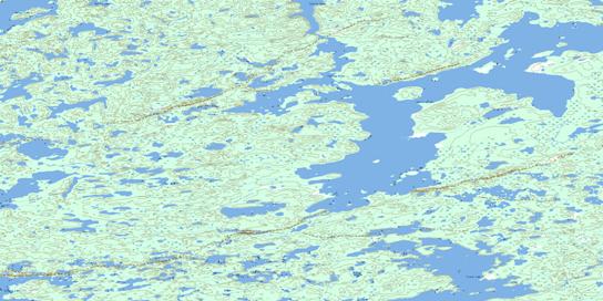 Coventry Lake Topographic map 075G01 at 1:50,000 Scale