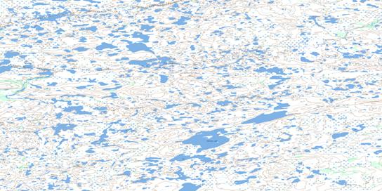 Scheelar Lake Topo Map 075I02 at 1:50,000 scale - National Topographic System of Canada (NTS) - Toporama map