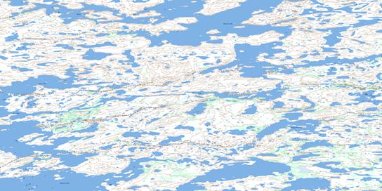 Snelgrove Lake Topo Map 075I05 at 1:50,000 scale - National Topographic System of Canada (NTS) - Toporama map