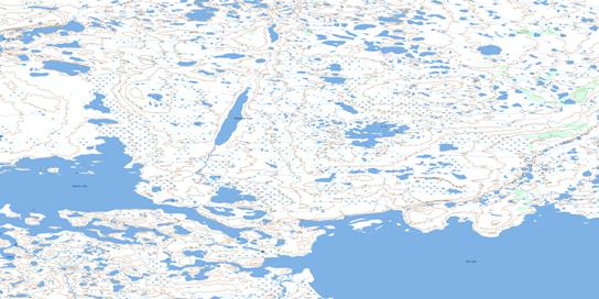 Sid Lake Topo Map 075I08 at 1:50,000 scale - National Topographic System of Canada (NTS) - Toporama map