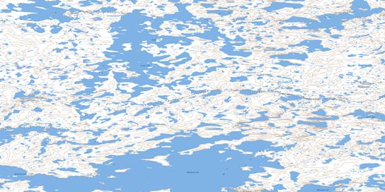 Zucker Lake Topo Map 075J15 at 1:50,000 scale - National Topographic System of Canada (NTS) - Toporama map