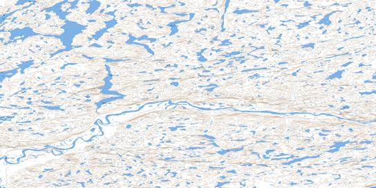 Robert Lake Topo Map 075K06 at 1:50,000 scale - National Topographic System of Canada (NTS) - Toporama map