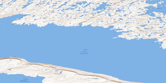 Sentinel Point Topo Map 075K13 at 1:50,000 scale - National Topographic System of Canada (NTS) - Toporama map