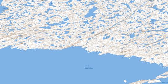 Hoarfrost River Topo Map 075K14 at 1:50,000 scale - National Topographic System of Canada (NTS) - Toporama map
