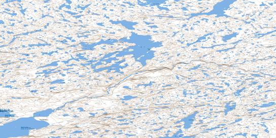 Parry Falls Topo Map 075K15 at 1:50,000 scale - National Topographic System of Canada (NTS) - Toporama map