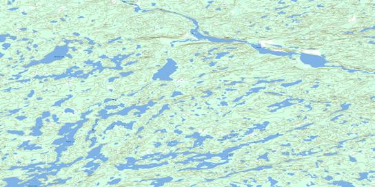 Austin Lake Topographic map 075L01 at 1:50,000 Scale