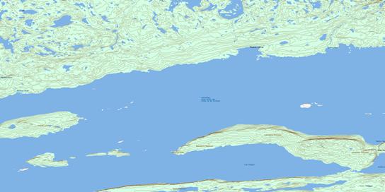 Lost Channel Topographic map 075L15 at 1:50,000 Scale