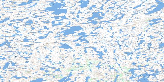 No Title Topo Map 075N06 at 1:50,000 scale - National Topographic System of Canada (NTS) - Toporama map