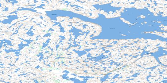 No Title Topo Map 075N07 at 1:50,000 scale - National Topographic System of Canada (NTS) - Toporama map