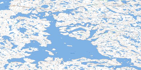 No Title Topo Map 075N10 at 1:50,000 scale - National Topographic System of Canada (NTS) - Toporama map