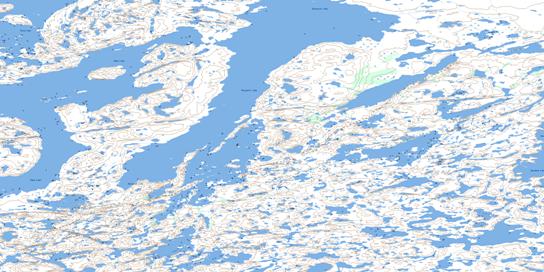 No Title Topo Map 075N12 at 1:50,000 scale - National Topographic System of Canada (NTS) - Toporama map