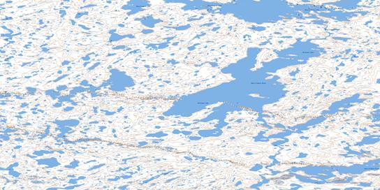 No Title Topo Map 075O01 at 1:50,000 scale - National Topographic System of Canada (NTS) - Toporama map