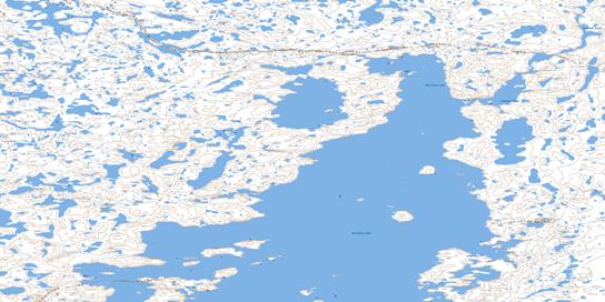 No Title Topo Map 075O05 at 1:50,000 scale - National Topographic System of Canada (NTS) - Toporama map