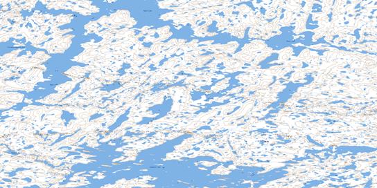 No Title Topo Map 075O07 at 1:50,000 scale - National Topographic System of Canada (NTS) - Toporama map