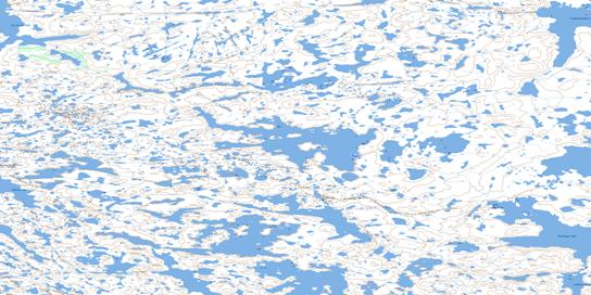 No Title Topo Map 075O12 at 1:50,000 scale - National Topographic System of Canada (NTS) - Toporama map