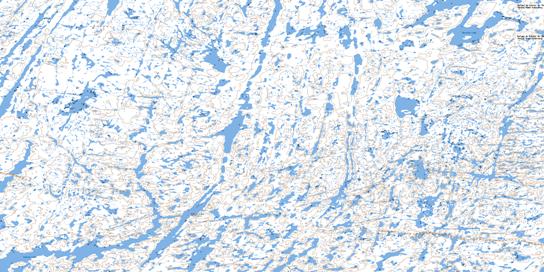 No Title Topo Map 075O16 at 1:50,000 scale - National Topographic System of Canada (NTS) - Toporama map