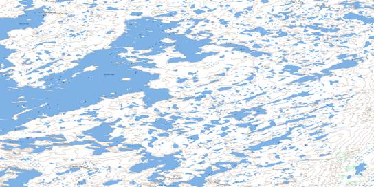 No Title Topo Map 075P03 at 1:50,000 scale - National Topographic System of Canada (NTS) - Toporama map