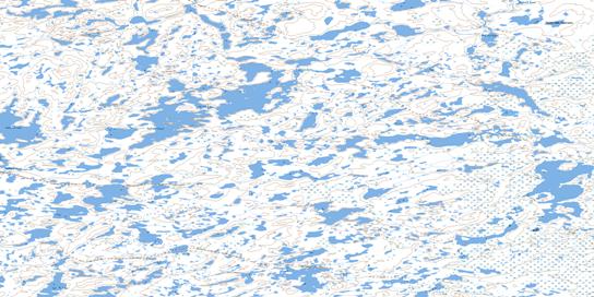 Street Lake Topo Map 075P06 at 1:50,000 scale - National Topographic System of Canada (NTS) - Toporama map