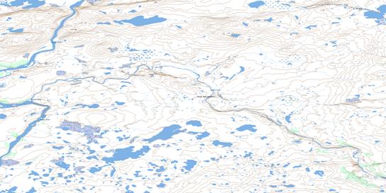 The Gap Topo Map 075P09 at 1:50,000 scale - National Topographic System of Canada (NTS) - Toporama map