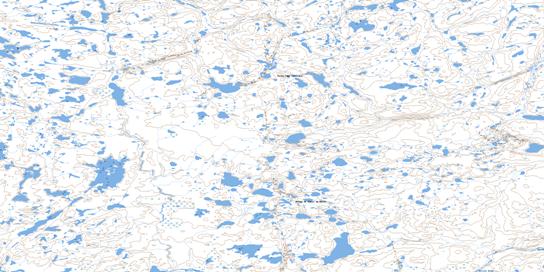 No Title Topographic map 075P14 at 1:50,000 Scale