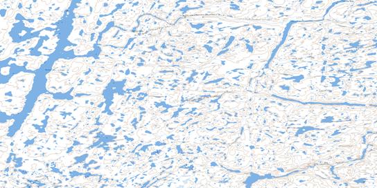 No Title Topo Map 076A04 at 1:50,000 scale - National Topographic System of Canada (NTS) - Toporama map