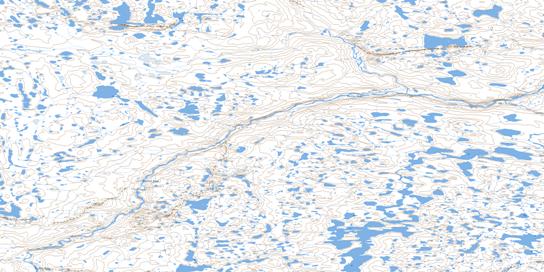No Title Topo Map 076A13 at 1:50,000 scale - National Topographic System of Canada (NTS) - Toporama map