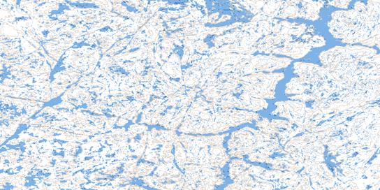 No Title Topo Map 076B02 at 1:50,000 scale - National Topographic System of Canada (NTS) - Toporama map