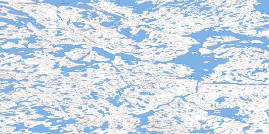 No Title Topo Map 076B05 at 1:50,000 scale - National Topographic System of Canada (NTS) - Toporama map