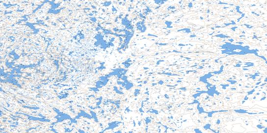 No Title Topo Map 076B10 at 1:50,000 scale - National Topographic System of Canada (NTS) - Toporama map