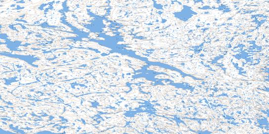 No Title Topo Map 076B11 at 1:50,000 scale - National Topographic System of Canada (NTS) - Toporama map