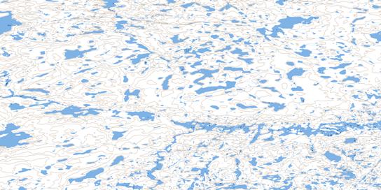 No Title Topographic map 076B14 at 1:50,000 Scale