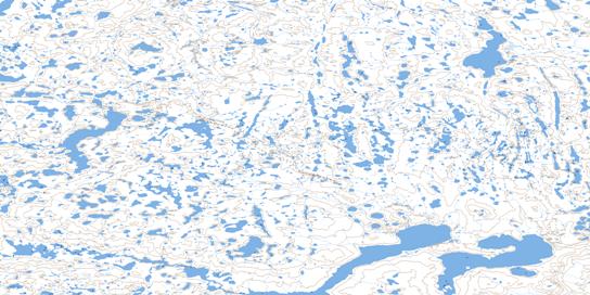 No Title Topo Map 076B16 at 1:50,000 scale - National Topographic System of Canada (NTS) - Toporama map