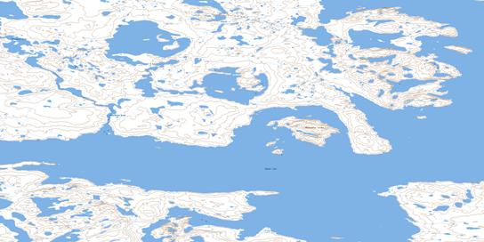 Williamson Island Topo Map 076C02 at 1:50,000 scale - National Topographic System of Canada (NTS) - Toporama map