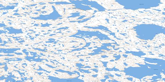 No Title Topo Map 076C14 at 1:50,000 scale - National Topographic System of Canada (NTS) - Toporama map