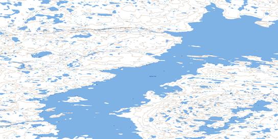 No Title Topo Map 076D01 at 1:50,000 scale - National Topographic System of Canada (NTS) - Toporama map
