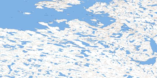 No Title Topo Map 076D08 at 1:50,000 scale - National Topographic System of Canada (NTS) - Toporama map