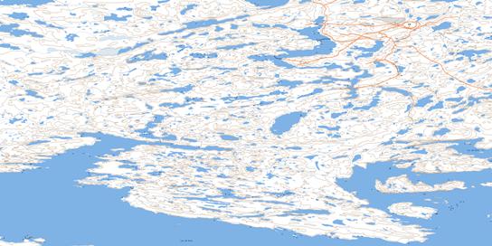 No Title Topo Map 076D10 at 1:50,000 scale - National Topographic System of Canada (NTS) - Toporama map