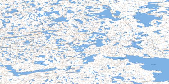 No Title Topo Map 076D11 at 1:50,000 scale - National Topographic System of Canada (NTS) - Toporama map
