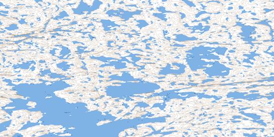 No Title Topo Map 076E03 at 1:50,000 scale - National Topographic System of Canada (NTS) - Toporama map