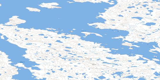No Title Topo Map 076E08 at 1:50,000 scale - National Topographic System of Canada (NTS) - Toporama map