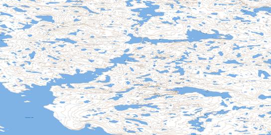 No Title Topo Map 076E09 at 1:50,000 scale - National Topographic System of Canada (NTS) - Toporama map