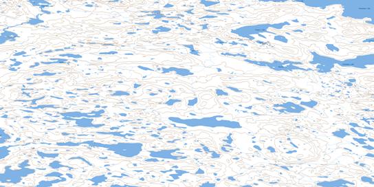 Fingers Lake Topo Map 076E11 at 1:50,000 scale - National Topographic System of Canada (NTS) - Toporama map
