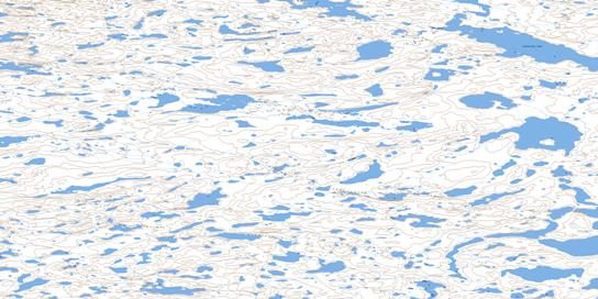 Concession Lake Topographic map 076E12 at 1:50,000 Scale