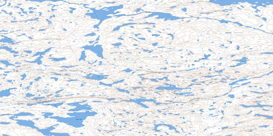 Keish Lake Topo Map 076F01 at 1:50,000 scale - National Topographic System of Canada (NTS) - Toporama map